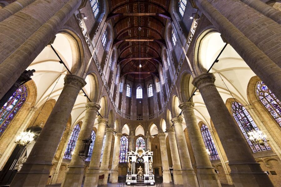 Delft: Entrance Ticket for the Old and New Churches - Walk to the Old Church and meet Leaning John