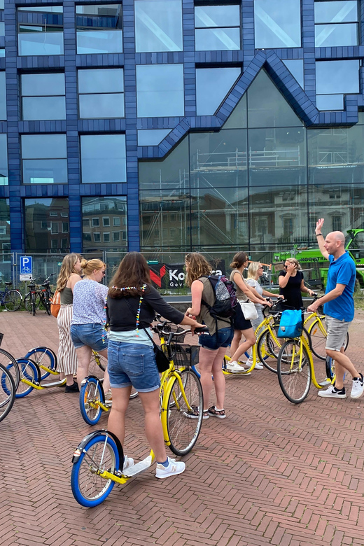 Delft - Step/scootertour in and around the city - Starting at De Delf and meeting the city’s newer side