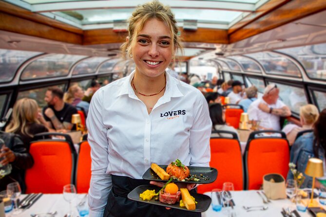 Dinner Canal Cruise Amsterdam: 4-Courses Including Drinks - Central Station, NEMO, and the eastern waterfront