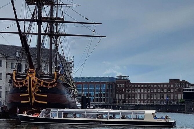 Discover Amsterdam: Luxury Canal Cruise with a Local Skipper - Gabled houses and the Anne Frank House on Prinsengracht