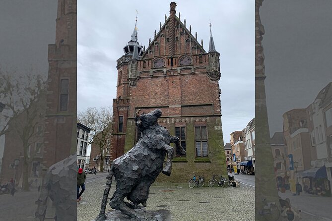 Discover Kampen with a Self Guided Outside Escape City Game Tour - Walking through Burgwal