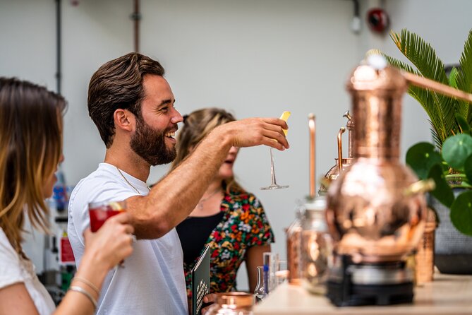Distilling Class @ Spirited Union Rum Co. (Amsterdam) - The welcome cocktail and the social side