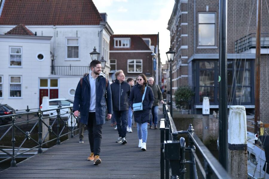Dordrecht: City Walking Tour with Boat Ride - The Grote Kerk gives the walk a clear landmark