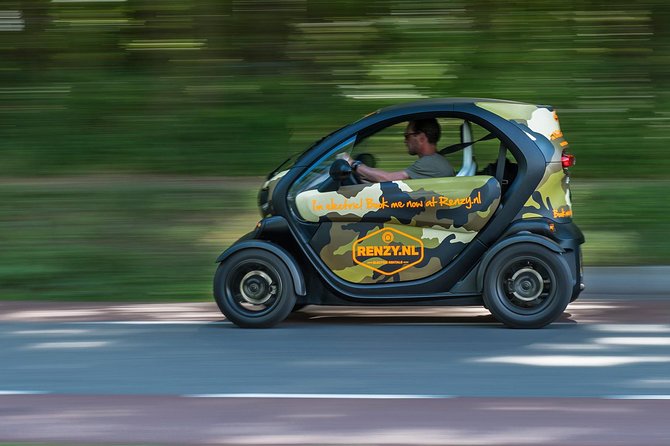 Drive it yourself electric History and Castle GPS audio tour - Why a little Renault Twizy changes the outing