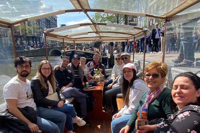 Dutch Cheese & Drinks Guided Amsterdam Boat Tour, All Inclusive - Seven Bridges and the Munttoren