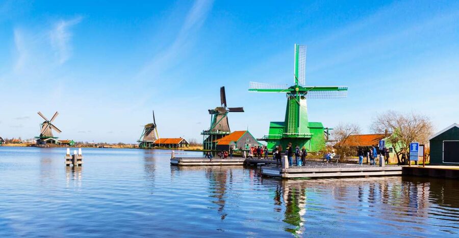 From Amsterdam: 4 Provinces Highlights Van Tour - Starting at Amsterdam’s waterfront