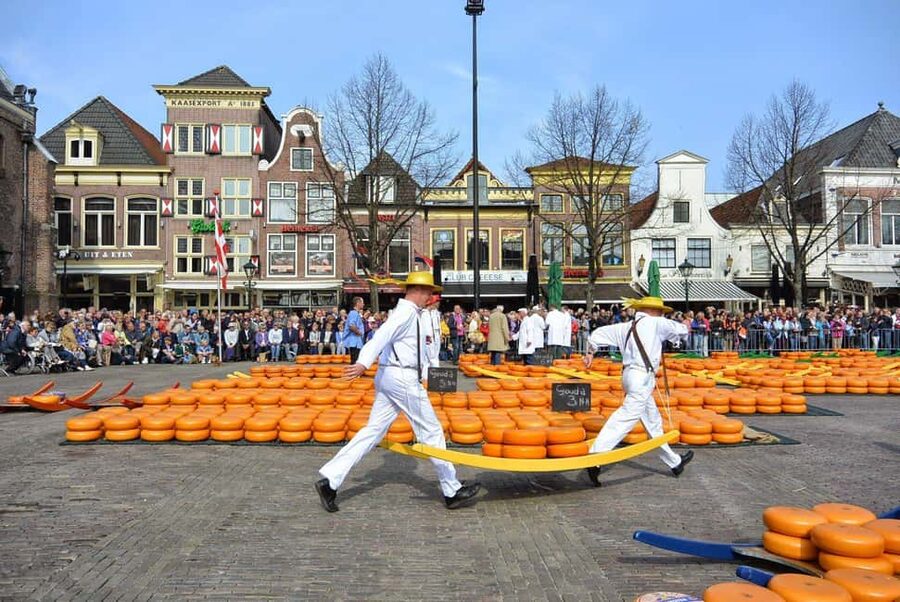 From Amsterdam; Alkmaar Cheese market & Zaanse Schans - What the guide adds to the day