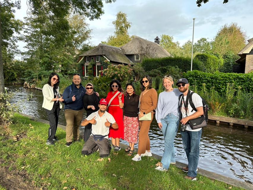 From Amsterdam: Giethoorn Small Group Tour with Boat Ride - Comfort in changing Dutch weather
