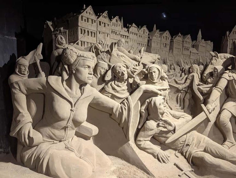 Garderen: Sandsculpture Exhibition Entry Ticket - The Golden Age and Amsterdam’s Canals