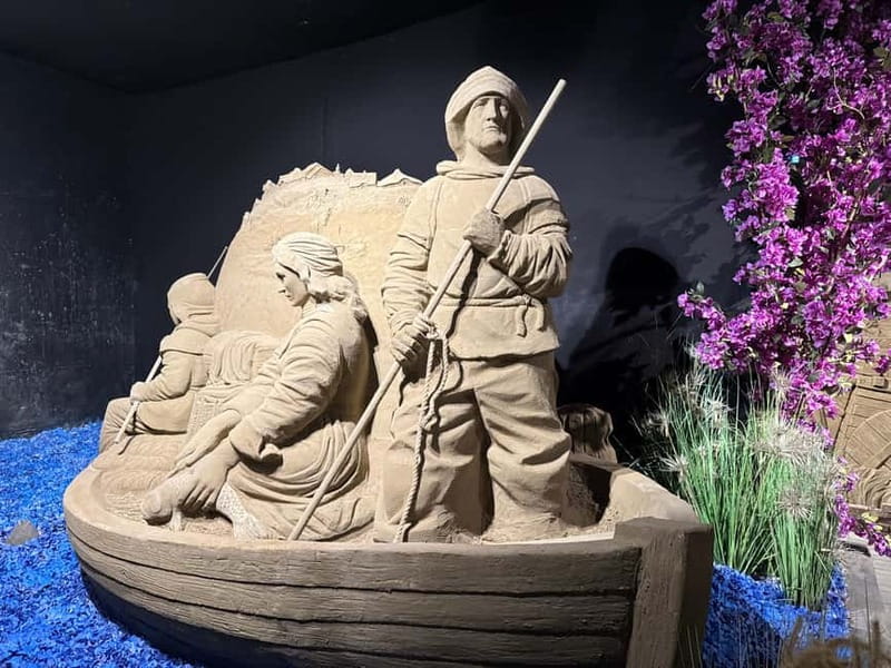 Garderen: Sandsculpture Exhibition Entry Ticket - From Fishing Village to Trading Power