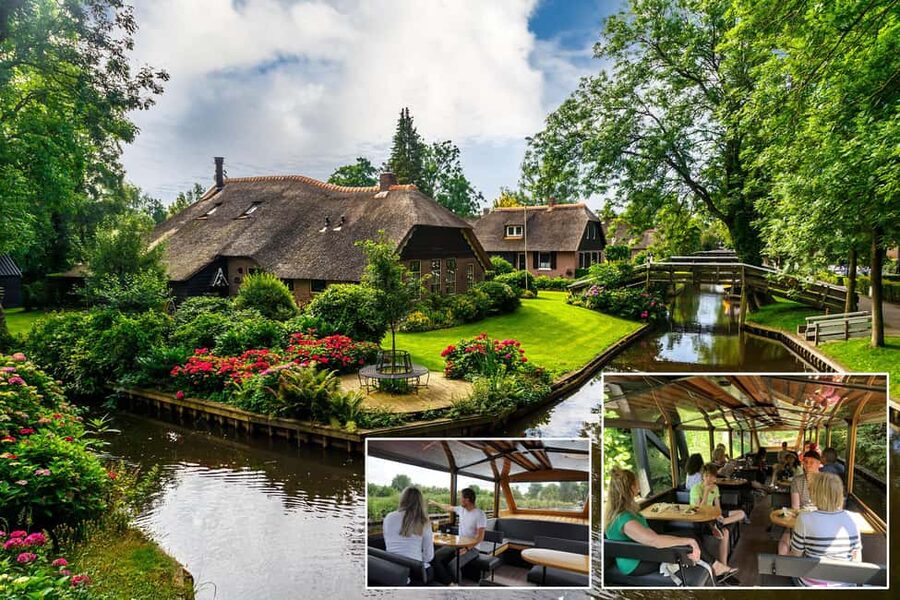 Giethoorn: Sightseeing Boat Tour - Thatched homes, bridges, and village traditions