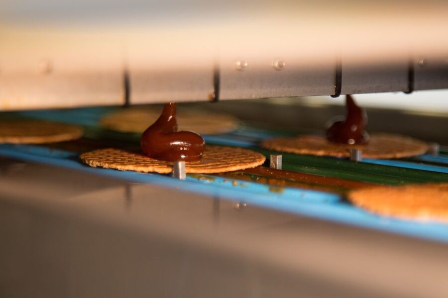 Gouda: Syrup Waffle Factory Ticket with a Waffle - The unexpected slide and family appeal