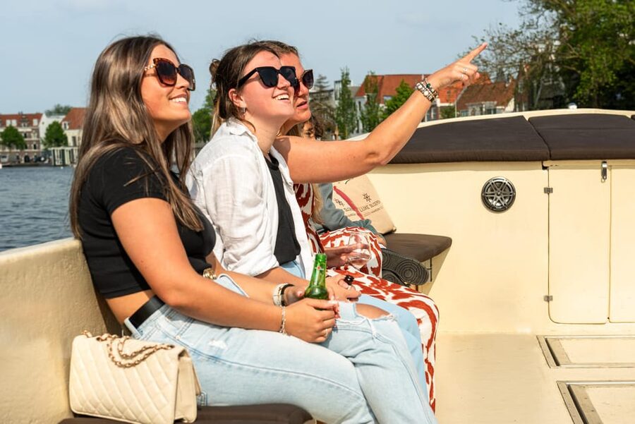 Haarlem: Guided Highlights Canal Cruise on Open Boat - From the Waag to Nieuwe Gracht