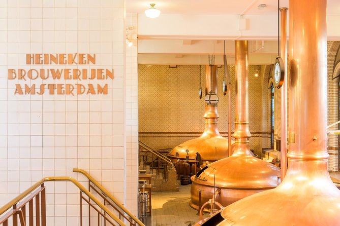 Heineken Experience Amsterdam and Canal Cruise with Snackbox - Inside the old brewery: beer, technology, and brand stories
