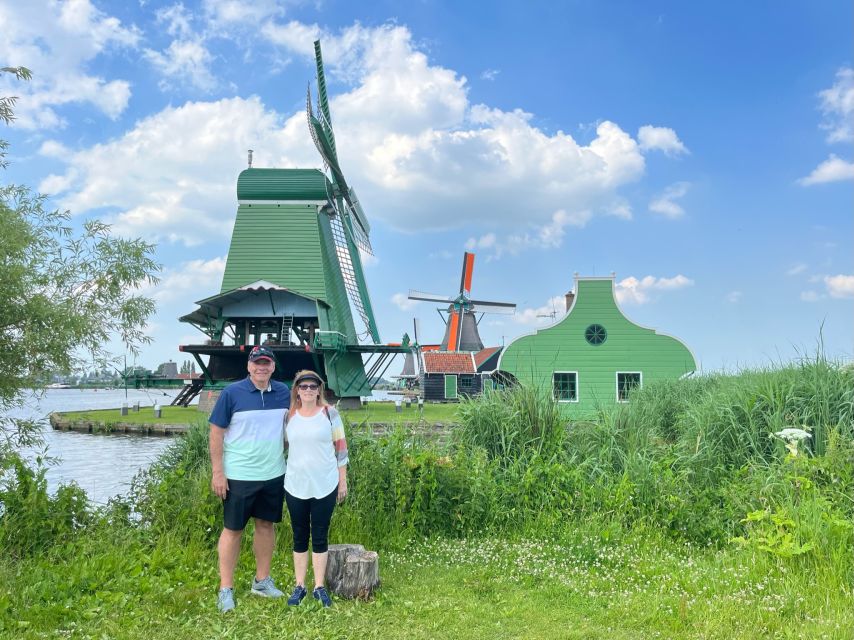 Keukenhof, Tulip Farm, Flower Fields & Windmills - Volendam’s colorful village streets