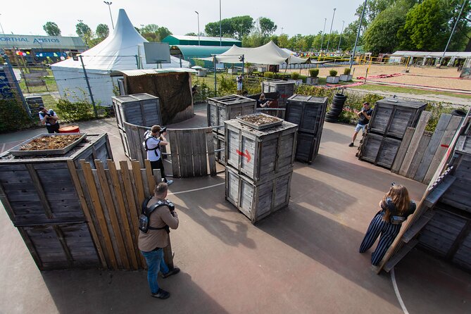 Laser Tag in Amsterdam– The Ultimate Action-Packed Experience! - Entering the Outdoor Arena