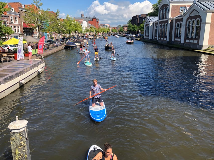 Leiden: Paddleboard Rental to Explore Leiden's Canals - Who should book this Leiden canal experience?