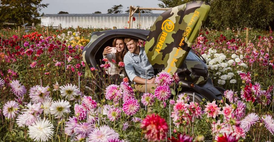 Lisse: Drive-it-Yourself Summer Flower GPS Audio Tour - Why this little electric car makes the tour different