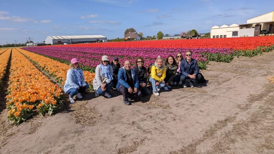 Lisse: Enjoy the Tulip Fields by Bike with a Local Guide! - Lisse village and St. Agatha Church