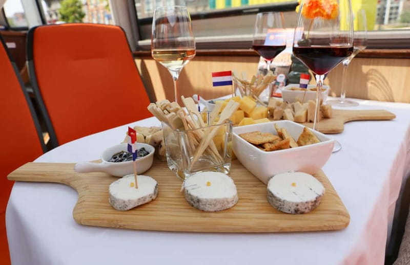 Local Cheese and Wine Cruise through Haarlem - Dutch cheese and three wines