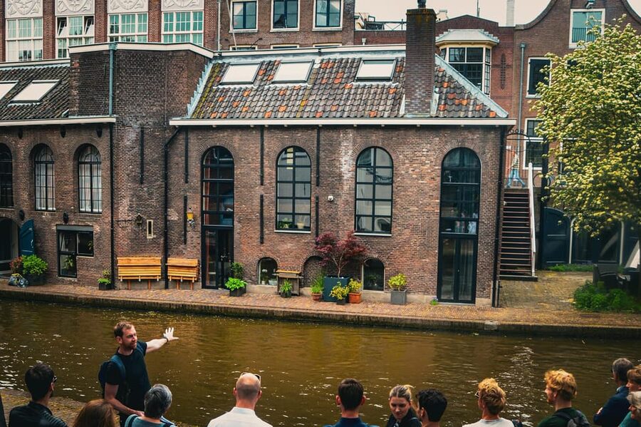 Our Utrecht City Tour (Limited group size & optional Lunch) - Nieuwegracht and the quieter canal side