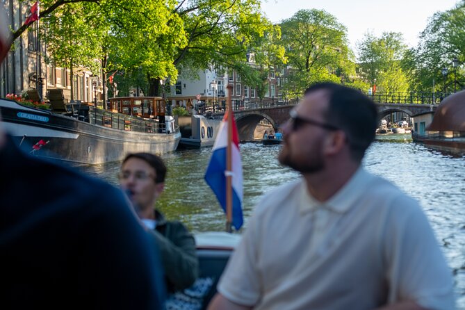 Private Boat Tour Amsterdam - 90 Min incl. welcome drink on historic saloon boat - Cancellation, drinks, and other practical details