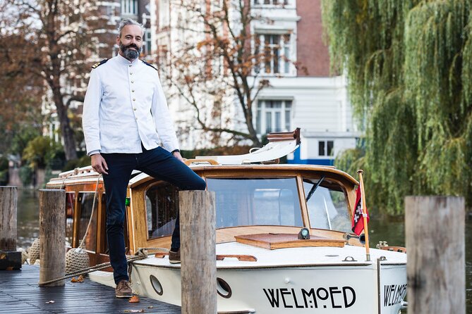 Private Champagne Canal Cruise in Amsterdam - The UNESCO canal rings and Seven Bridges
