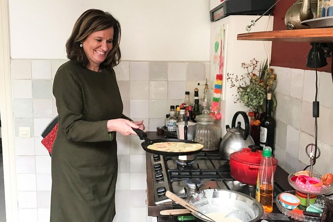 Private Dutch Pancake Cooking Class in an Amsterdam Canal Home - Bacon, apples, and a simple Dutch lunch