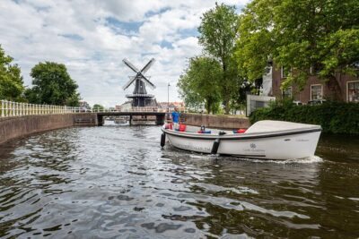 Private Haarlem Canal Cruise with Captain (Electric Boat)