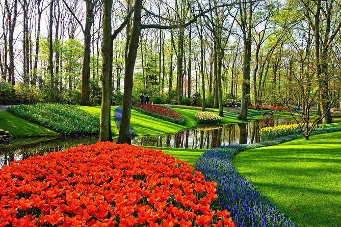 Private Keukenhof, Gardens, Windmills, cheese tour from Amsterdam - Two hours among Keukenhof’s spring displays