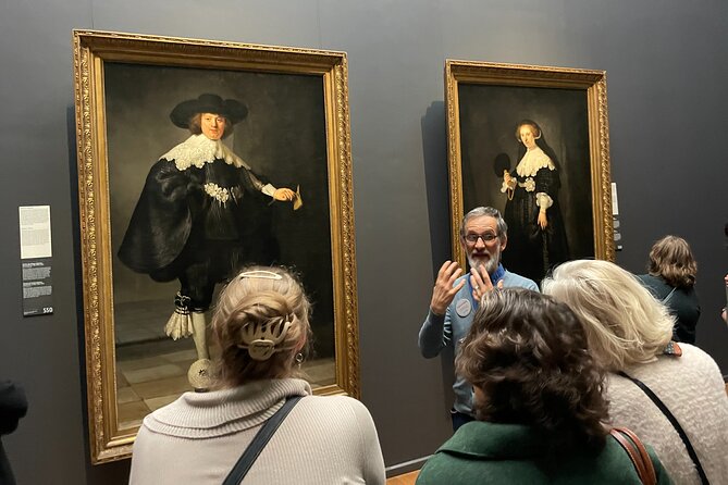 Private Rijksmuseum Tour- The Dutch Masters, Rembrandt & Vermeer - The highlights route or the in-depth route