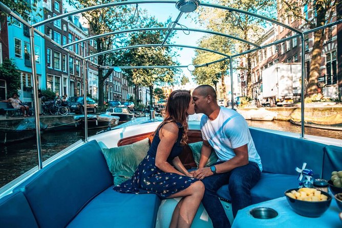 Private Romantic Canal Cruise Amsterdam with Bubbly and Snacks - The Seven Bridges and the wider view from the Amstel