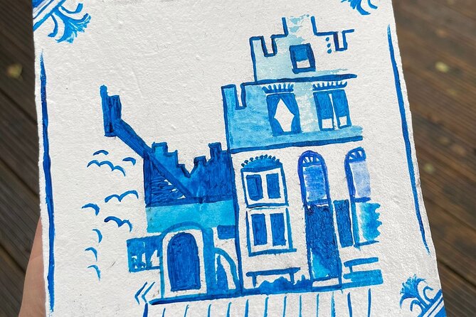 Private Souvenir Creation in Dutch Delft Blue from Netherlands - Reaching Postjeskade 43