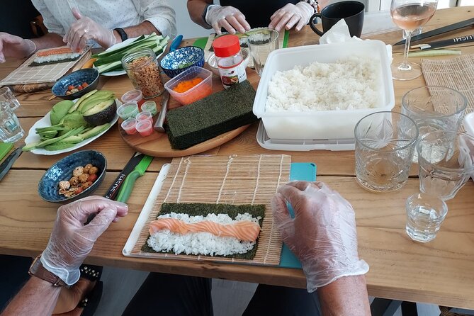 Private Sushi Workshop in Hilversum - Meeting Nigel and Chantal in the kitchen