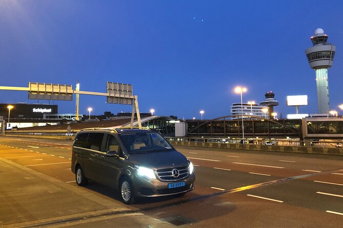 Private transfer Schiphol (AMS) to or from Rotterdam - A direct trip, not a sightseeing itinerary