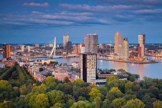Rotterdam: City Walk Audio Guide in 7 Languages on your Phone - Erasmus Bridge, ports, and Rotterdam’s identity