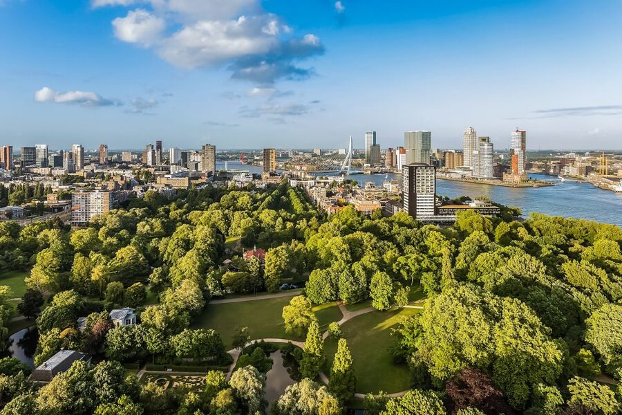 Rotterdam: Euromast Lookout Tower Ticket - The Euroscoop at 185 meters