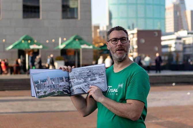 Rotterdam Highlights Private Walking Tour - Lijnbaan shows the postwar city at work