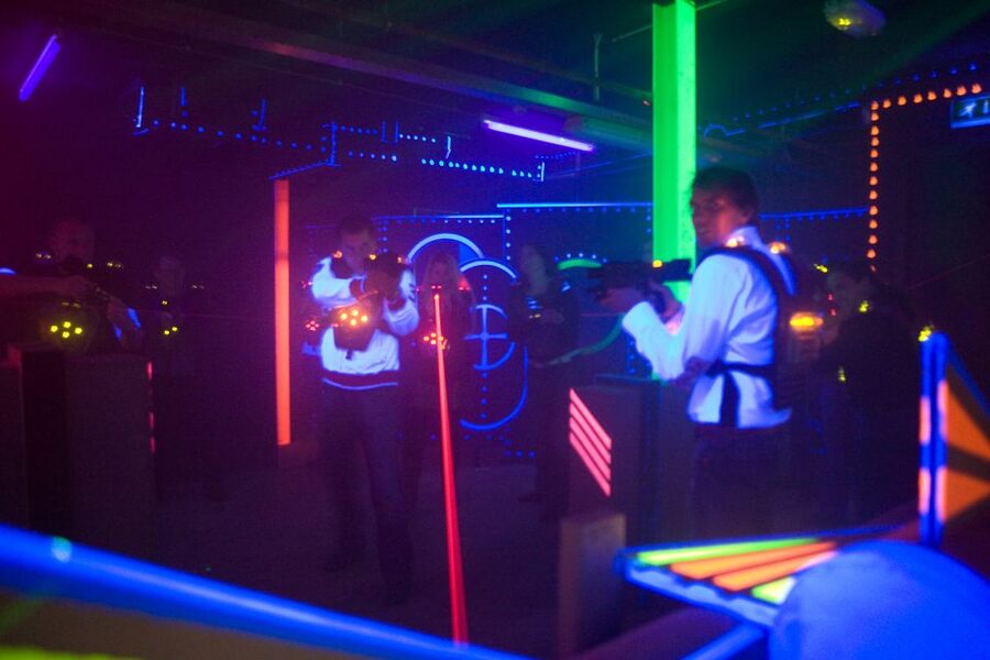 Rotterdam: Lasergame Actvity - A submarine adventure inside Rotterdam’s harbor setting