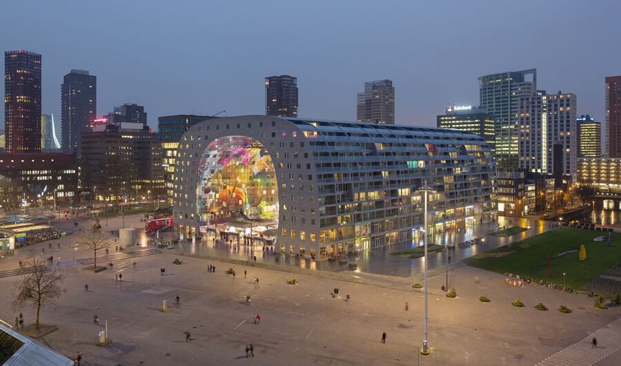 Rotterdam: Markthal Tour, Meet & Taste, and Het Witte Huis - A short look behind the market floor