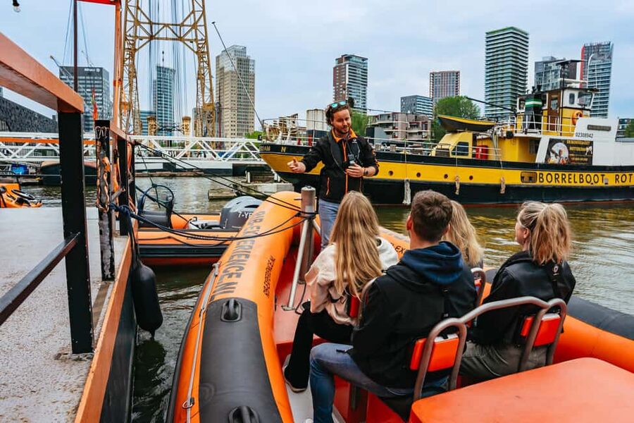Rotterdam: RIB Speedboat Sightseeing Cruise - Key points to know before you book