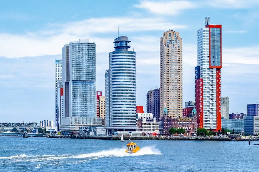 Rotterdam Walking Tour and Harbor Cruise - Starting at The Destroyed City statue