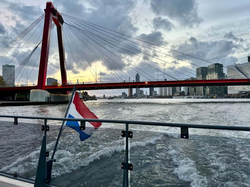 Rotterdam: Waterbus Ticket to Dordrecht and/or Kinderdijk - Key points to know before boarding