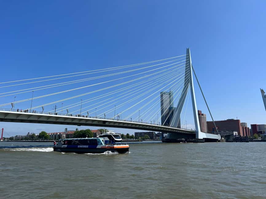Rotterdam: Waterbus Ticket to Dordrecht and/or Kinderdijk - Line 21 to Kinderdijk’s windmills