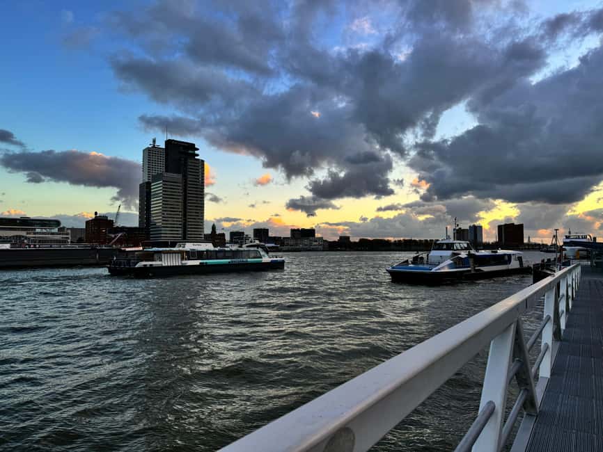 Rotterdam: Waterbus Ticket to Dordrecht and/or Kinderdijk - What the $11 price really buys you