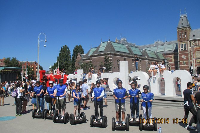Segway City Tours Amsterdam - Leaving the practice area for downtown
