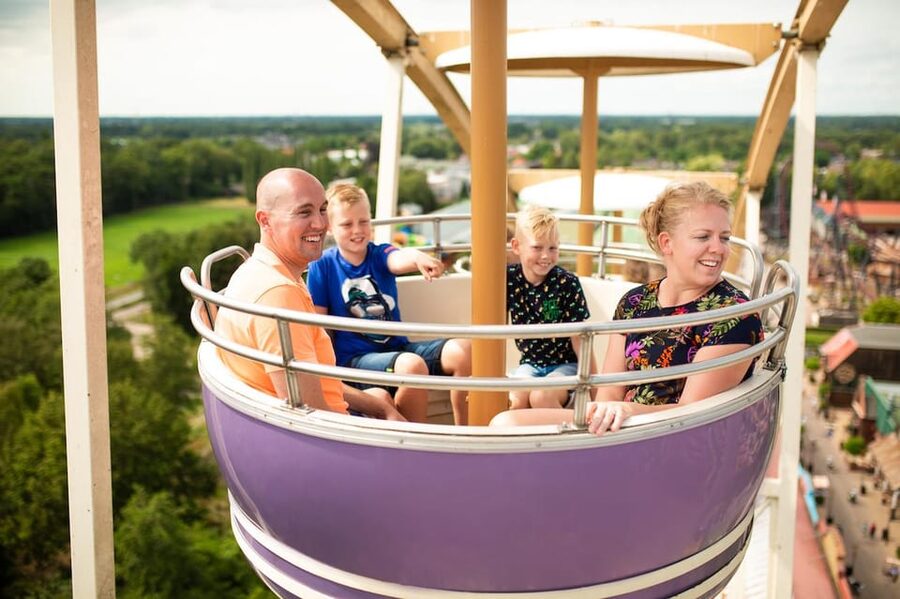Slagharen: Dayticket Themepark & Resort Slagharen - Wild Wings and the cable car are useful late-day stops