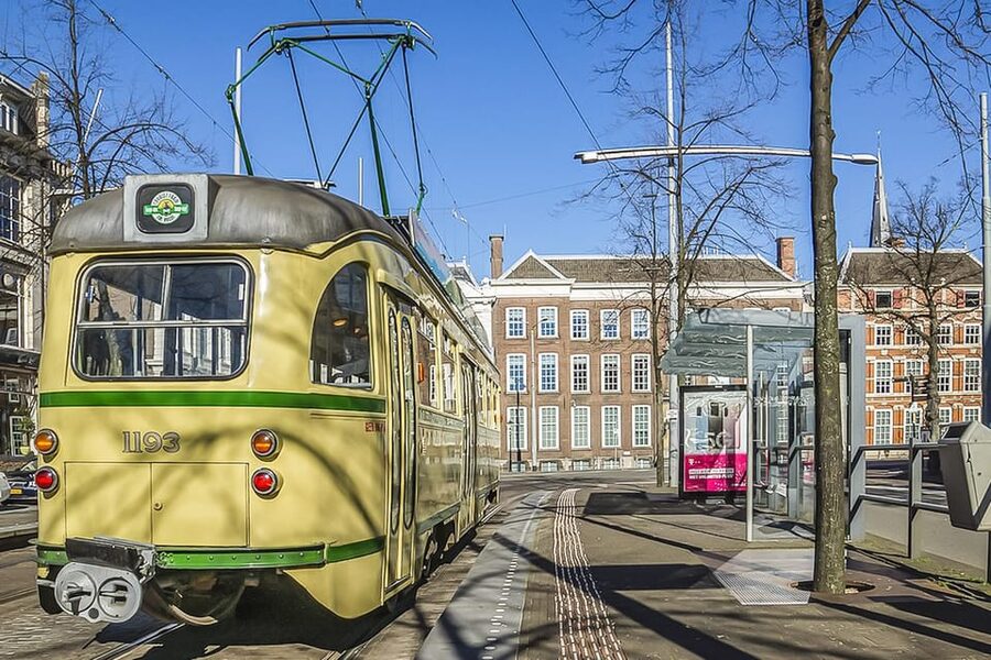 The Hague: Hop-on Hop-off Old-Fashioned Heritage Tram Tour - Following the route from Gravenstraat to Kerkplein