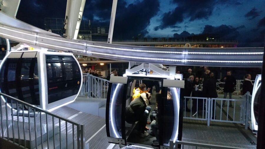 The Hague: The Pier SkyView Ticket with Drink and Snack - The 12 to 15 minute ride