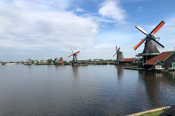 Windmill village Zaanse Schans from Amsterdam Central Station - Albert Heijn museum shop and the village walk